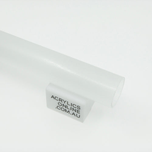 EXTRUDED FROSTED ACRYLIC TUBE 25MM