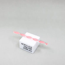 Load image into Gallery viewer, EXTRUDED COLOUR ACRYLIC SPIRAL LINE ROD