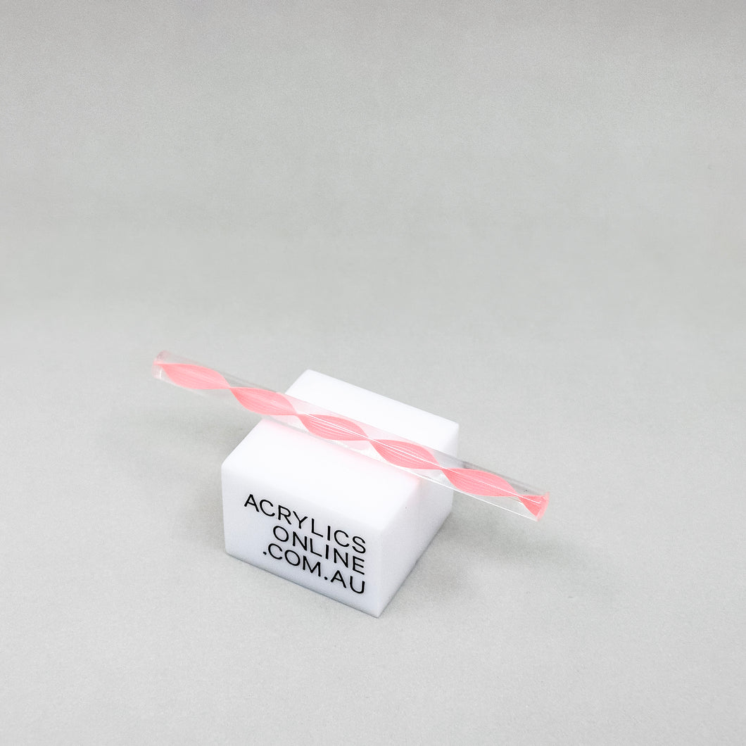 EXTRUDED COLOUR ACRYLIC SPIRAL LINE ROD