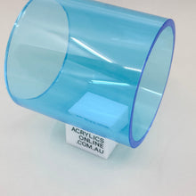 Load image into Gallery viewer, EXTRUDED TRANSPARENT BLUE ACRYLIC TUBE