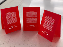 Load image into Gallery viewer, A-Frames Acrylic Folded