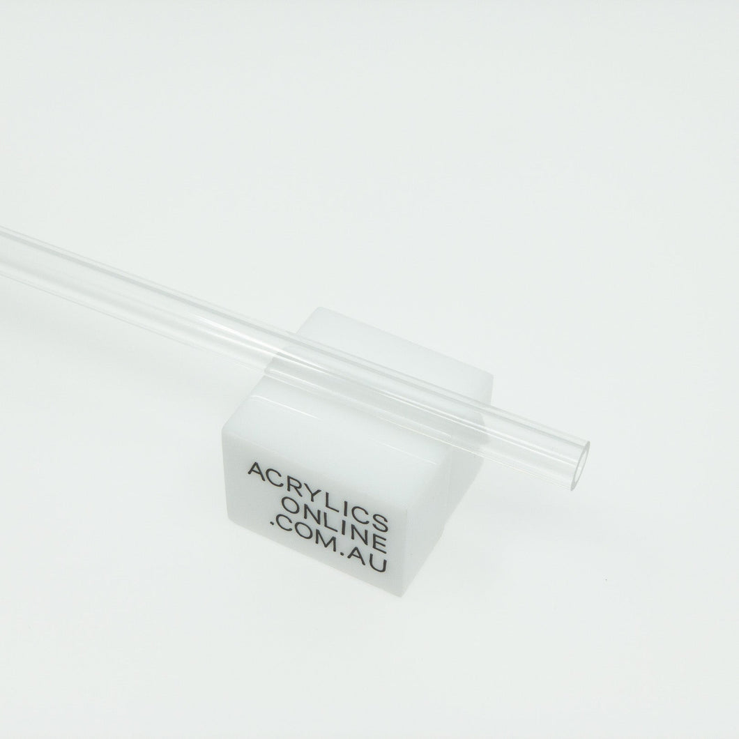 EXTRUDED CLEAR ACRYLIC TUBE 6MM