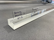 Load image into Gallery viewer, ACRYLIC DISPLAY RAIL