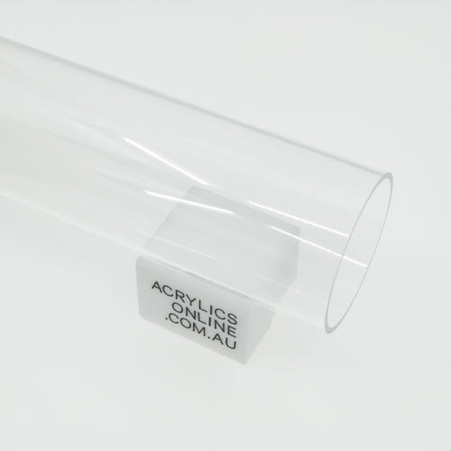 EXTRUDED CLEAR ACRYLIC TUBE 75MM