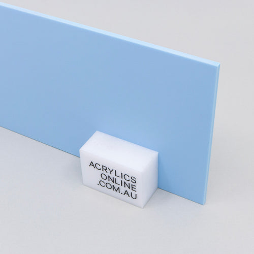 CANDY FLOSS BLUE ACRYLIC SHEET