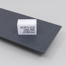 Load image into Gallery viewer, SILVER BLACK GLITTER ACRYLIC SHEET