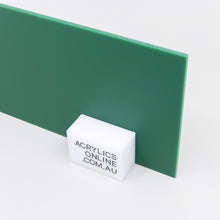 Load image into Gallery viewer, MATTE DARK GREEN ACRYLIC SHEET