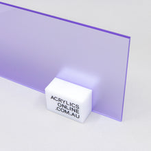 Load image into Gallery viewer, SEMI-TRANSPARENT PURPLE ACRYLIC SHEET
