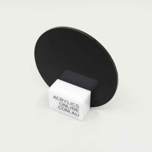 BLACK ACRYLIC DISC 6MM