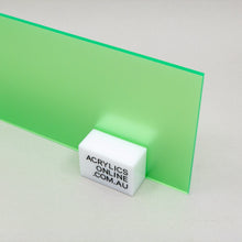 Load image into Gallery viewer, SEMI-TRANSPARENT SUMMER GREEN ACRYLIC SHEET