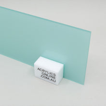 Load image into Gallery viewer, TRANSLUCENT BLUE TURQUOISE ACRYLIC SHEET