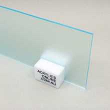 Load image into Gallery viewer, SEMI-TRANSPARENT FLUORESCENT BLUE ATOLL ACRYLIC SHEET