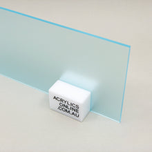 Load image into Gallery viewer, SEMI-TRANSPARENT FLUORESCENT BLUE ATOLL ACRYLIC SHEET