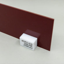 Load image into Gallery viewer, MATTE RUBY WINE ACRYLIC SHEET