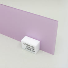Load image into Gallery viewer, TRANSLUCENT SHEER LILAC ACRYLIC SHEET