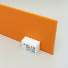 Load image into Gallery viewer, MATTE ORANGE ACRYLIC SHEET