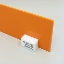 Load image into Gallery viewer, MATTE ORANGE ACRYLIC SHEET