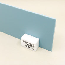 Load image into Gallery viewer, MATTE EGGSHELL BLUE ACRYLIC SHEET