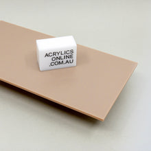 Load image into Gallery viewer, SILVER BEIGE GLITTER ACRYLIC SHEET