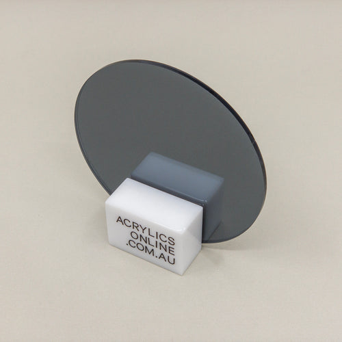 CARBON BLACK MIRROR ACRYLIC DISC