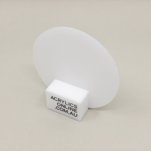 FROSTED ARTIC ICE ACRYLIC DISC 3MM