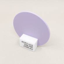 Load image into Gallery viewer, MATTE LAVENDER FOG ACRYLIC DISC