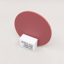 Load image into Gallery viewer, MATTE DUSTY ROSE ACRYLIC DISC