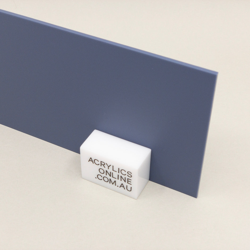 MATTE ORION BLUE ACRYLIC SHEET