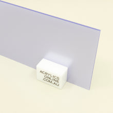 Load image into Gallery viewer, METALLIC SHIMMER LAVENDER ACRYLIC SHEET