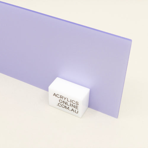 METALLIC SHIMMER LAVENDER ACRYLIC SHEET