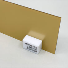 Load image into Gallery viewer, METALLIC ANTIQUE GOLD ACRYLIC SHEET