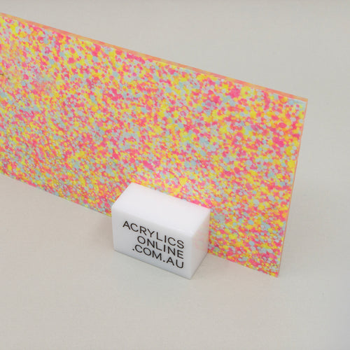 PASTEL CONFETTI ACRYLIC SHEET