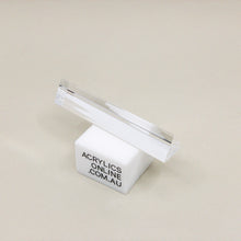 Load image into Gallery viewer, EXTRUDED CLEAR TRIANGULAR ACRYLIC ROD