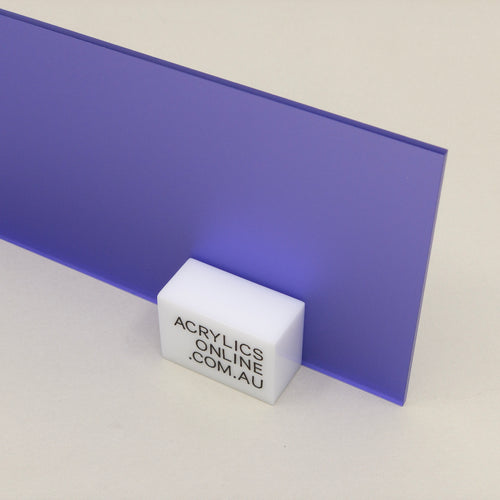 FROSTED VIOLET AURORA ACRYLIC SHEET