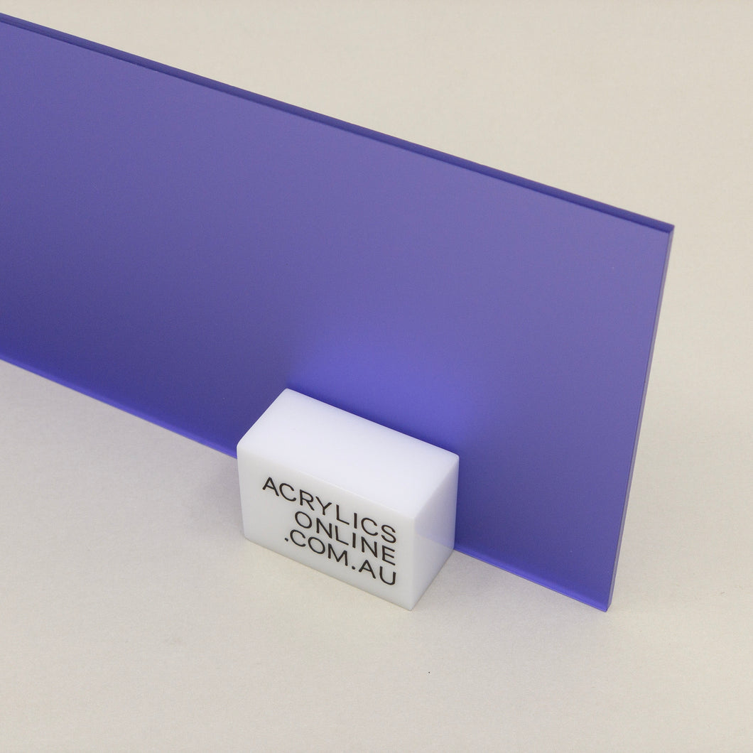 FROSTED VIOLET AURORA ACRYLIC SHEET