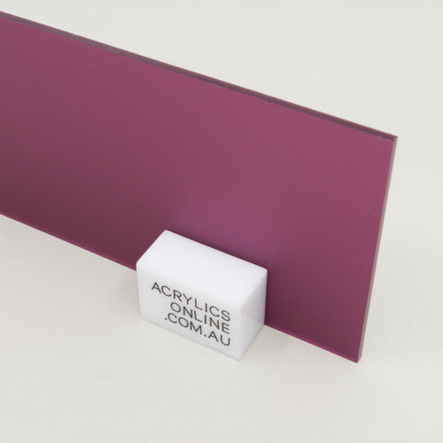FROSTED PERFECT PLUM ACRYLIC SHEET