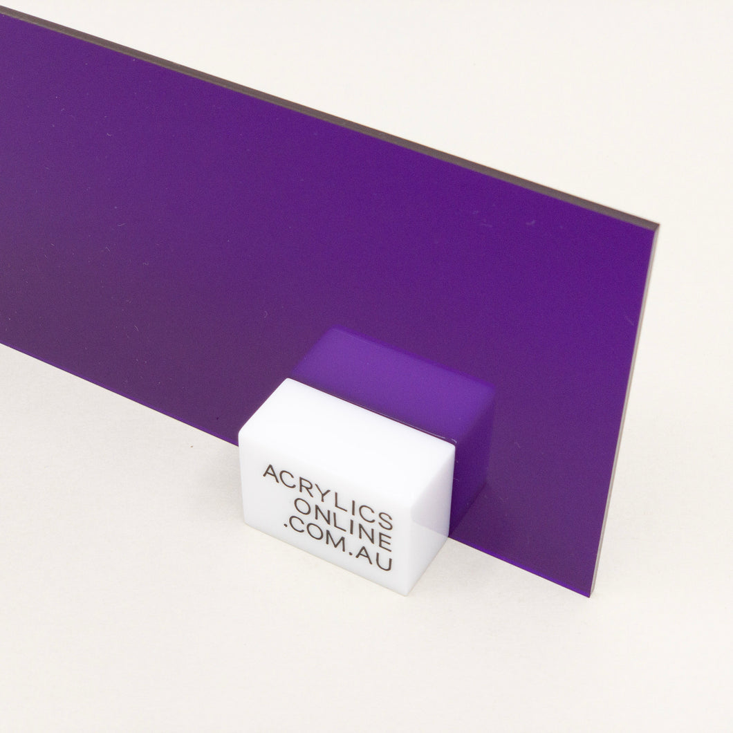 TRANSPARENT ULTRA VIOLET ACRYLIC SHEET