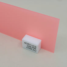 Load image into Gallery viewer, FROSTED BLUSH PINK ACRYLIC SHEET