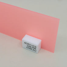Load image into Gallery viewer, FROSTED BLUSH PINK ACRYLIC SHEET