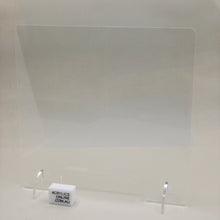 Load image into Gallery viewer, HIGH ACRYLIC SNEEZE GUARD WITH STANDS