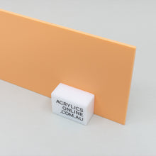 Load image into Gallery viewer, PAPAYA ORANGE ACRYLIC SHEET