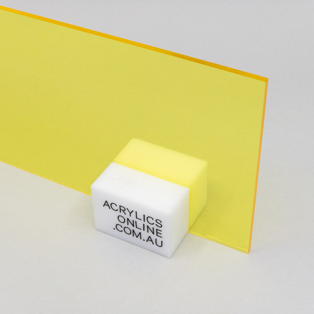 TRANSPARENT YELLOW ACRYLIC SHEET