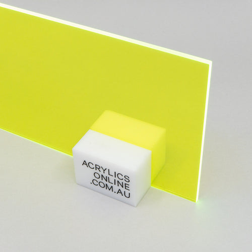 FLUORESCENT GREEN ACRYLIC SHEET