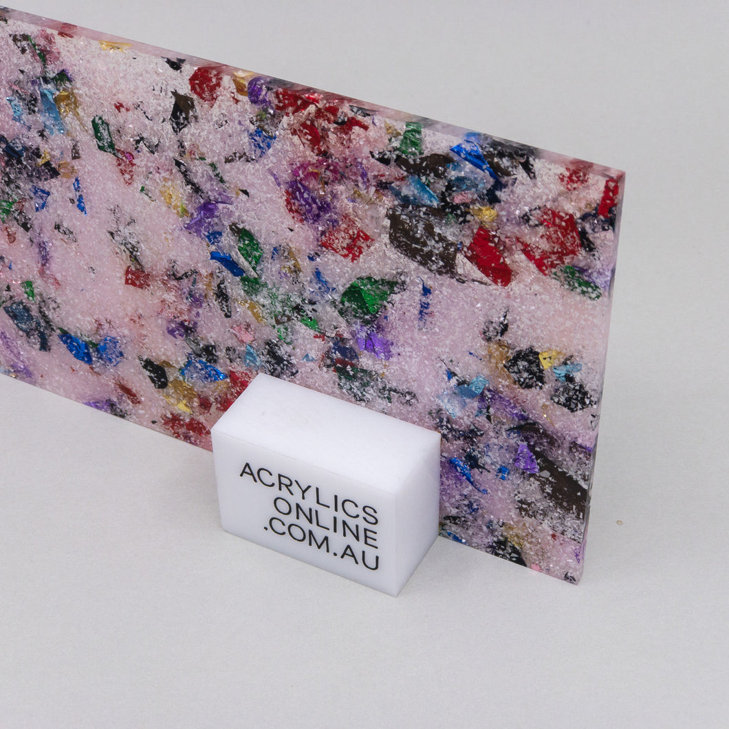 PREMIUM PINK KALEIDOSCOPE ACRYLIC SHEET