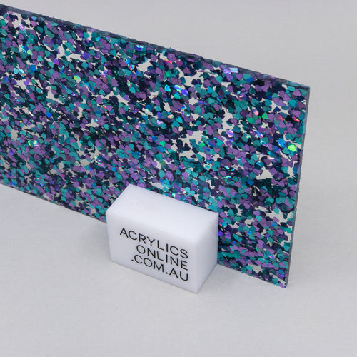 PREMIUM PEACOCK NUGGET ACRYLIC SHEET