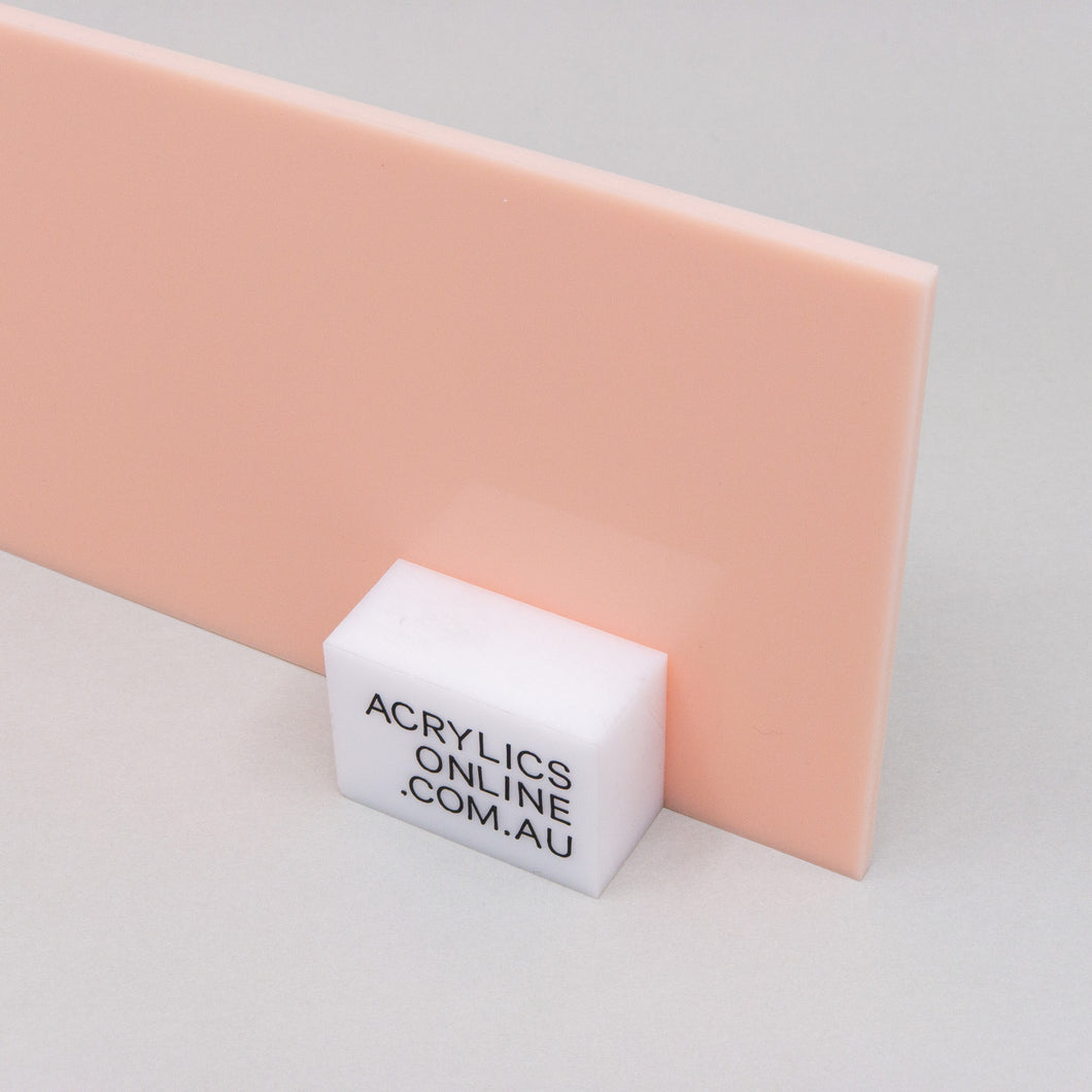 PALE PINK ACRYLIC SHEET