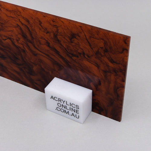 TORTOISE SHELL MARBLE ACRYLIC SHEET
