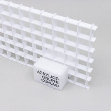 Load image into Gallery viewer, POLYSTYRENE LOUVRE EGGCRATE DIFFUSER