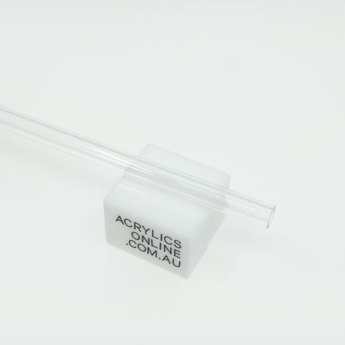 EXTRUDED CLEAR ACRYLIC TUBE 12MM