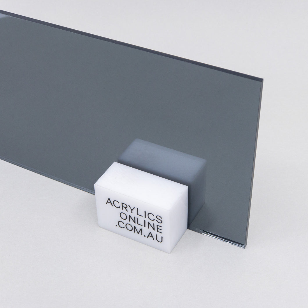 CARBON BLACK MIRROR ACRYLIC SHEET